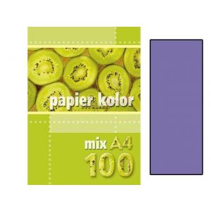 Papier ksero A4/100/80g Kreska fioletowy